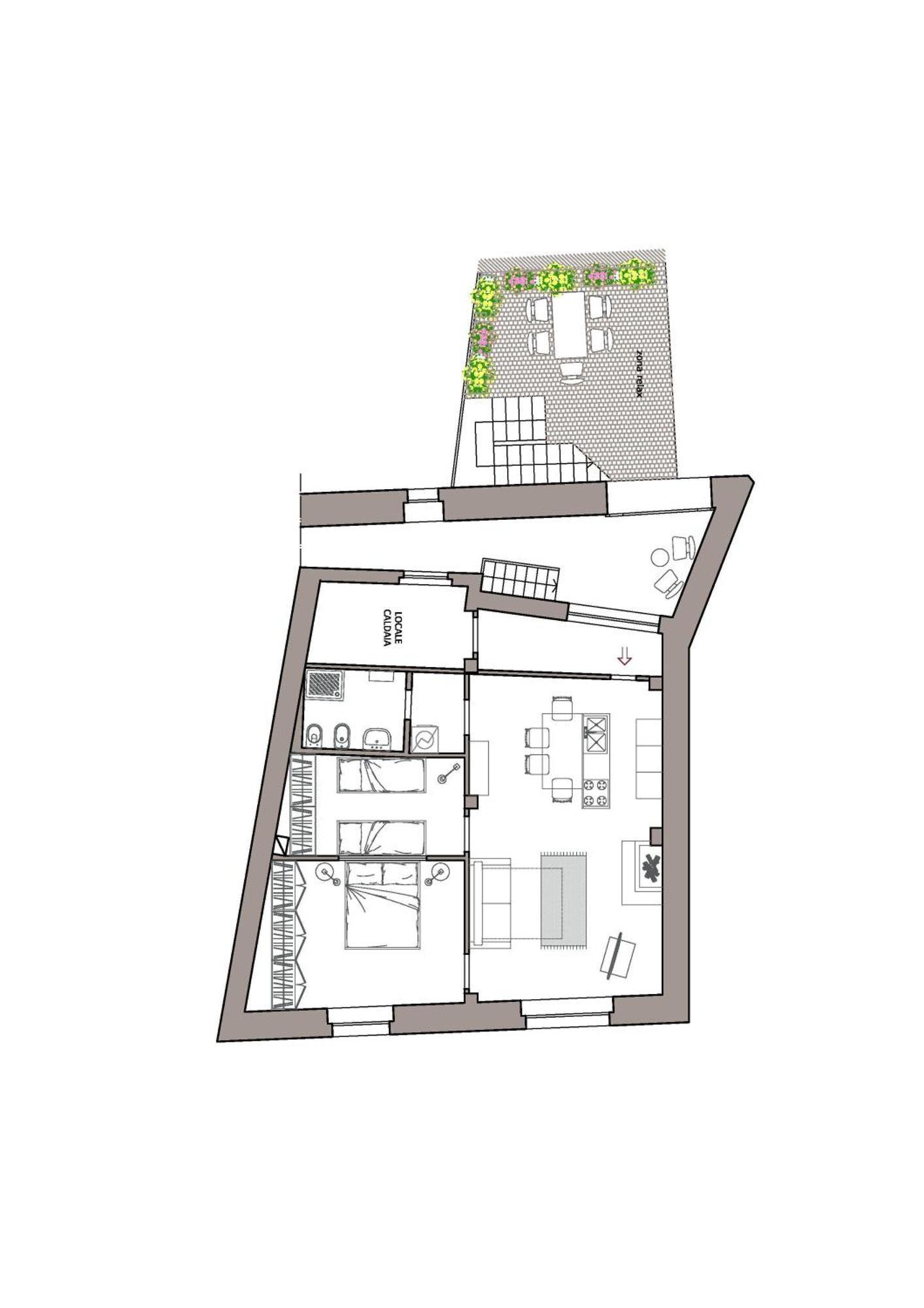 Casa Calvola Holiday Home 텐노 객실 사진